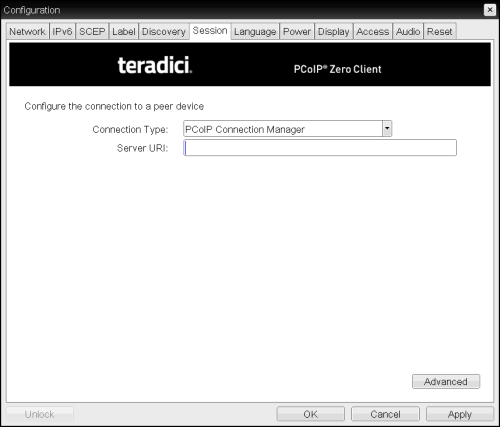 teradici pcoip connection manager communication error